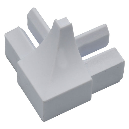 RACCORDO ESTERNO PROFILO SGUSCIO h. 8 mm- 20 pezzi