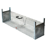 TRAPPOLA PER PREDATORI DOPPIA ENTRATA cm 108 x 21 x h 21  - NOVITAL