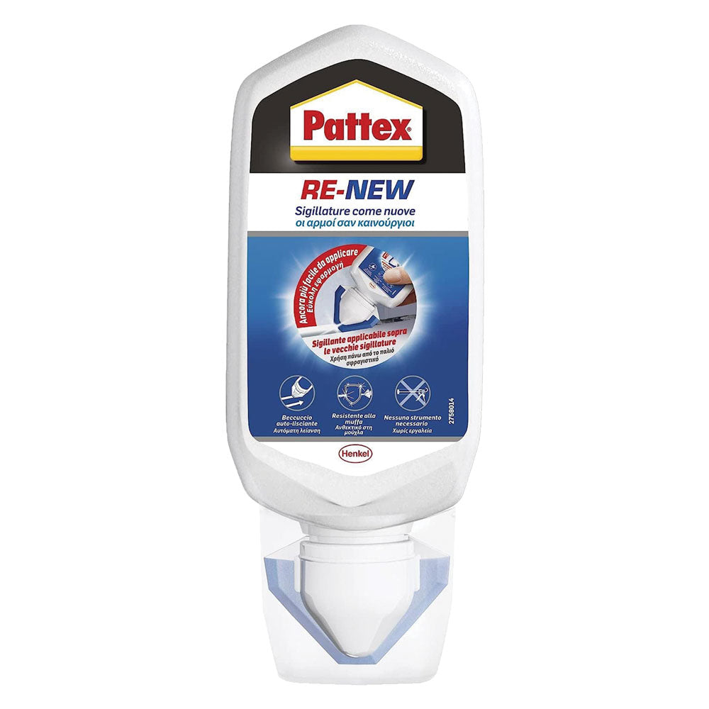 SILICONE BAGNO 'RE-NEW' ml 80 - bianco  - PATTEX