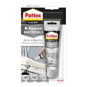 SILICONE ACETICO 'AUTO - NAUTICA' RAL 9005 nero ml 50  - PATTEX