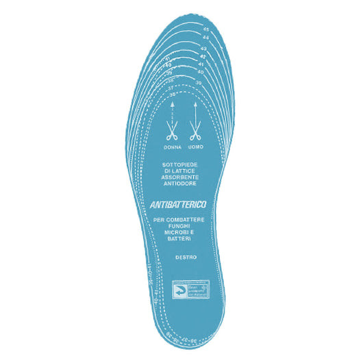 SOLETTA PER SCARPE 'ANTIBATTERICA' Taglia 35-46  - JUMBO