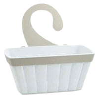 CESTELLO APPENDIBILE PER DOCCIA 'DOGA' colore bianco  - ECOPLAST