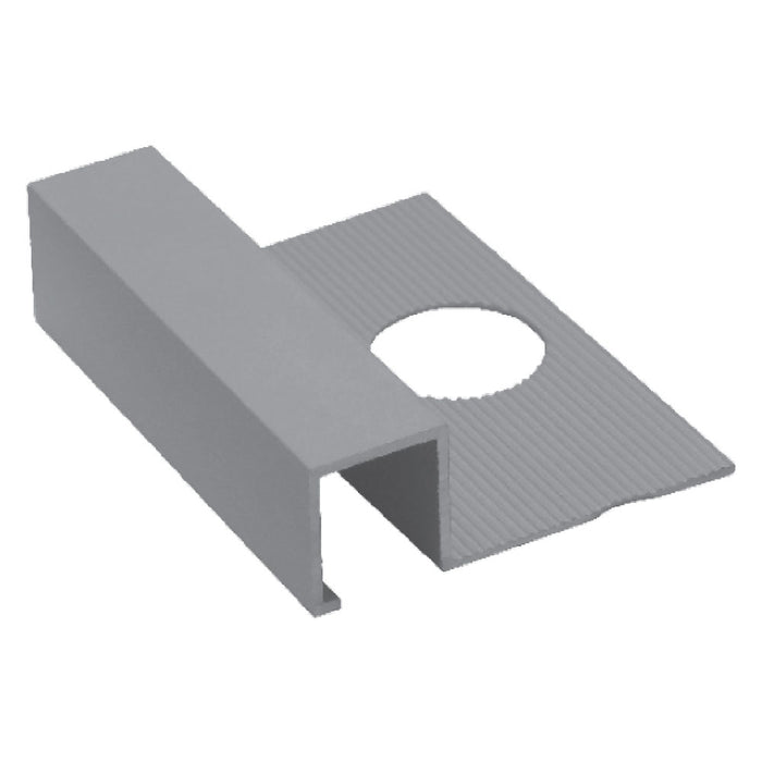 PROFILO JOLLY PER PIASTRELLE BORDI QUADRI mm 10 H.cm 250 lucido- 5 pezzi