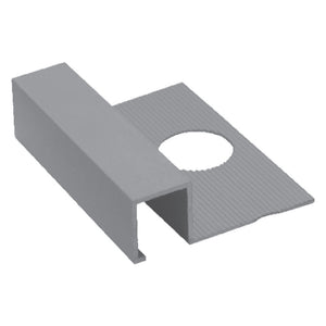 PROFILO JOLLY PER PIASTRELLE BORDI QUADRI mm 10 H.cm 250 satinato- 5 pezzi