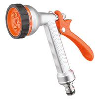 PISTOLA DA GIARDINO 7 GETTI 'BASIC METAL MULTIFUNZIONE' Art. 9618 - 7 getti blister  - CLABER