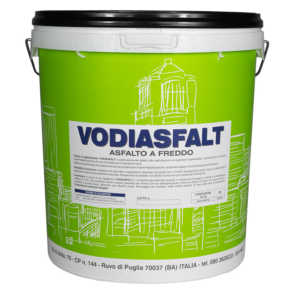 ASFALTO A FREDDO 'VODIASFALT' kg. 10  - VODICHEM