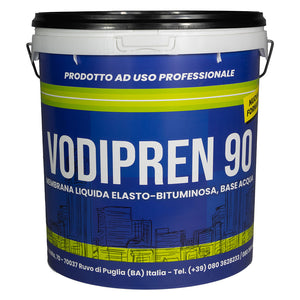 GUAINA BITUMINOSA LIQUIDA 'VODIPREN 90' kg. 1 - nera- 4 pezzi  - VODICHEM