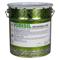 RESINA SILICONICA 'VODISIL RIPARABALCONI' lt. 1 - trasparente- 4 pezzi  - VODICHEM