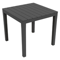 TAVOLO IN POLIPROPILENE 'BALI' antracite  - IPAEPROGARDEN