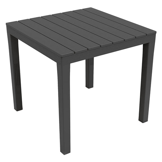 TAVOLO IN POLIPROPILENE 'BALI' antracite  - IPAEPROGARDEN