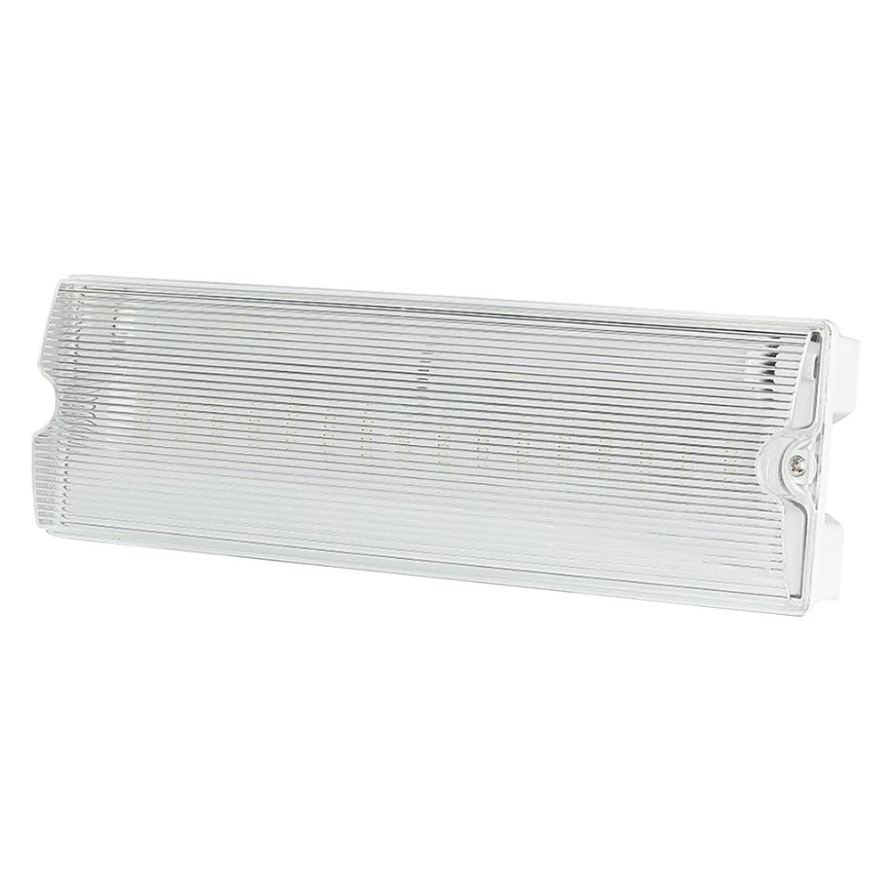 LAMPADA EMERGENZA DA PARETE 3W / 16 led - cm.34,6 x 10,7 x 6  - VTAC