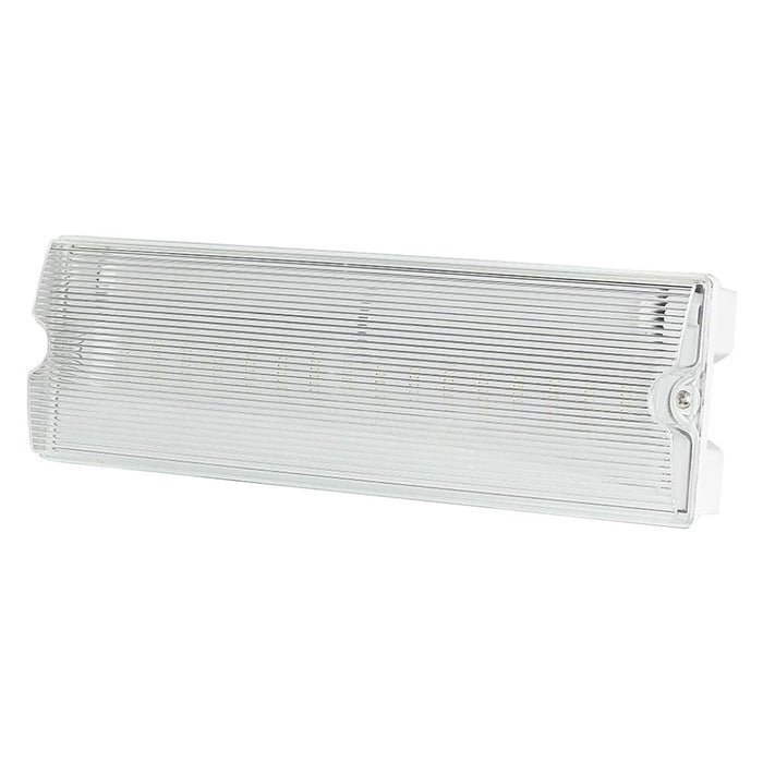 LAMPADA EMERGENZA DA PARETE 3W / 16 led - cm.34,6 x 10,7 x 6  - VTAC