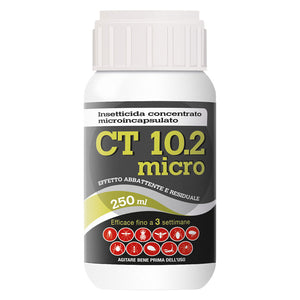 INSETTICIDA LIQUIDO CONCENTRATO MICROINCAPSULATO 'CT 10.2 MICRO' ml 250  - VEBI