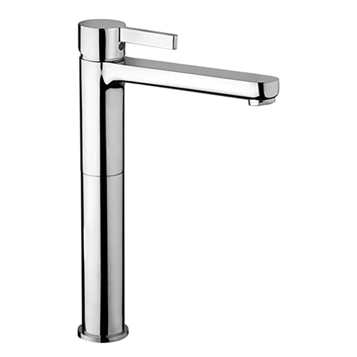 MONOCOMANDO LAVABO ALTO 'ABBRACCI' cromato  - PIRALLA