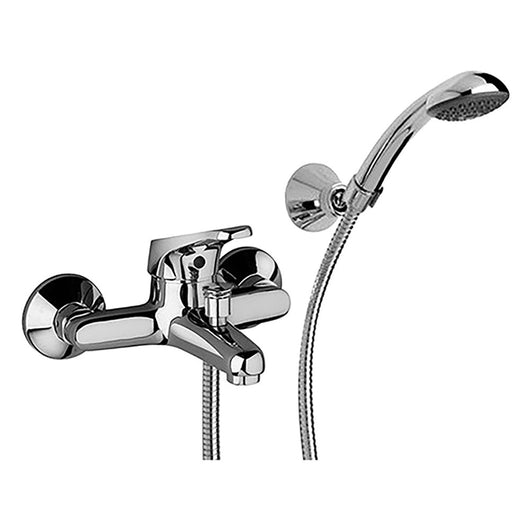 MONOCOMANDO ESTERNO VASCA 'NAOMI' cromato  - PIRALLA