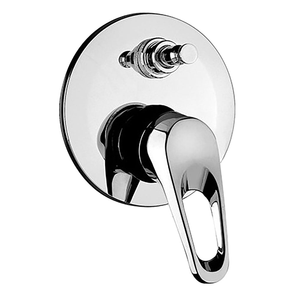 MONOCOMANDO INCASSO DOCCIA 'NAOMI' cromato  - PIRALLA