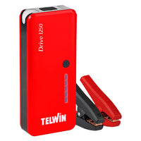 AVVIATORE 'DRIVE 1250' 12 V - capacitÃE batteria 9000 mAh  - TELWIN