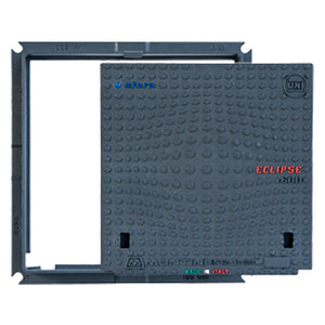 CHIUSINO IN GHISA CLASSE D400 ECLIPSE - 60 x 60 - Kg 43  - MONTINI