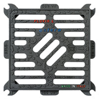 CADITOIA IN GHISA 'PLUVIA LIGHT' PLUVIA LIGHT - 30 x 30 - Kg 5,3  - MONTINI