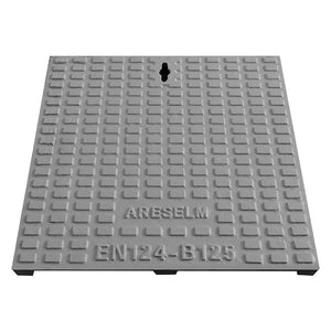 CHIUSINO IN GHISA B125 20 x 20 - Kg 2,3