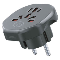 ADATTATORE INTERNAZIONALE DA VIAGGIO attacco spina multi paese  - LOSTECH