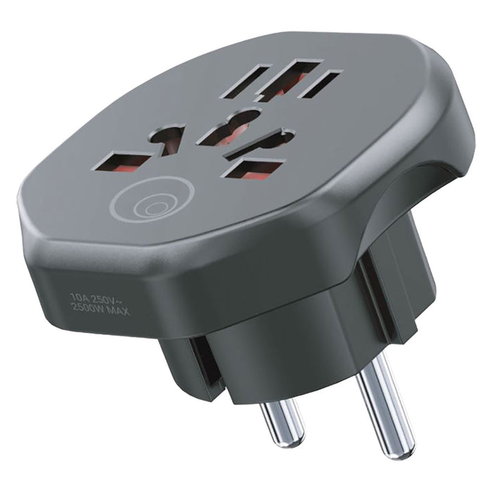 ADATTATORE INTERNAZIONALE DA VIAGGIO attacco spina multi paese  - LOSTECH