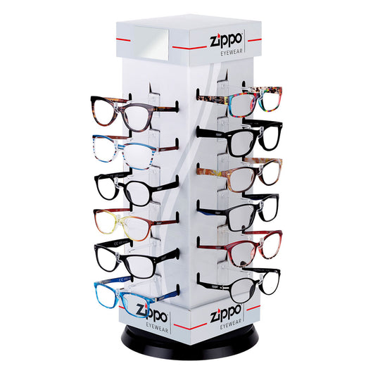 ESPOSITORE OCCHIALI PREMONTATI PER LETTURA '31Z-PD24-BE' 24 pezzi  - ZIPPO