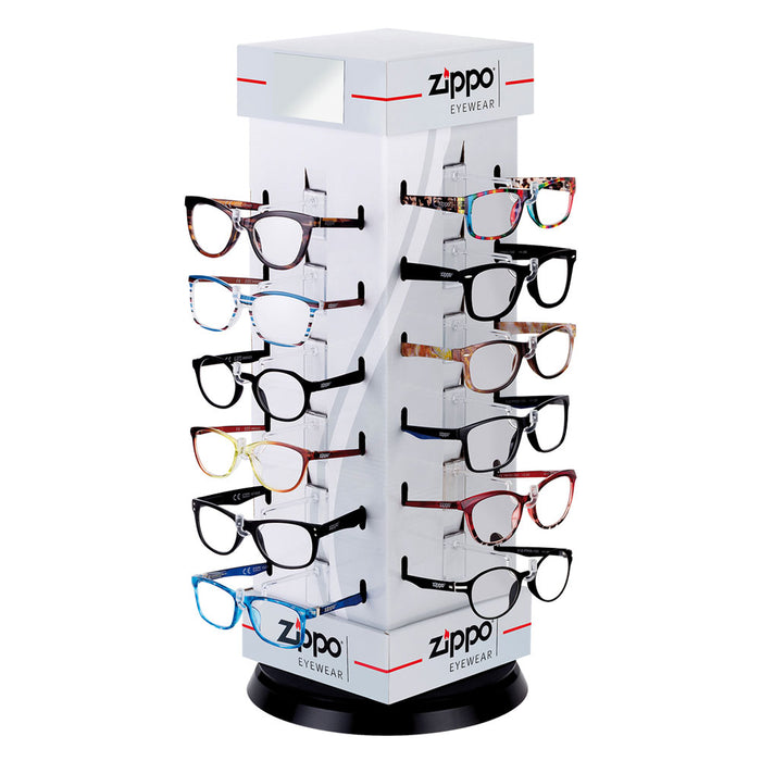 ESPOSITORE OCCHIALI PREMONTATI PER LETTURA '31Z-PD24-BE' 24 pezzi  - ZIPPO
