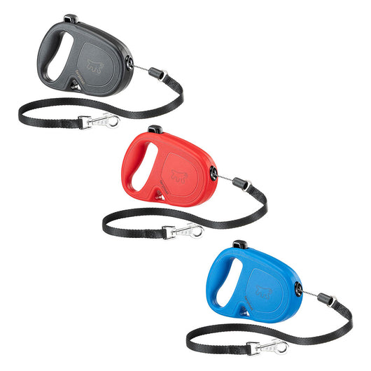 GUINZAGLIO PER CANE 'FLIPPY ONE CORD' tipo S / mt. 4,5 - fino a 12 kg / col.blu  - FERPLAST