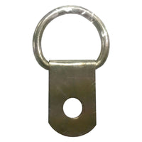 ATTACCAGLIE A CAMPANA mm.11 - pz.  4 nichelate  - Blister Koncreto