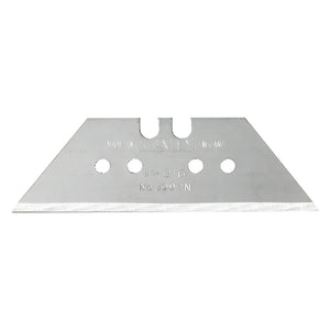 LAMA A TRAPEZIO PER CUTTER mm 61 x 33 - sp. 0,60 mm s/fori - 100 pz  - STANLEY