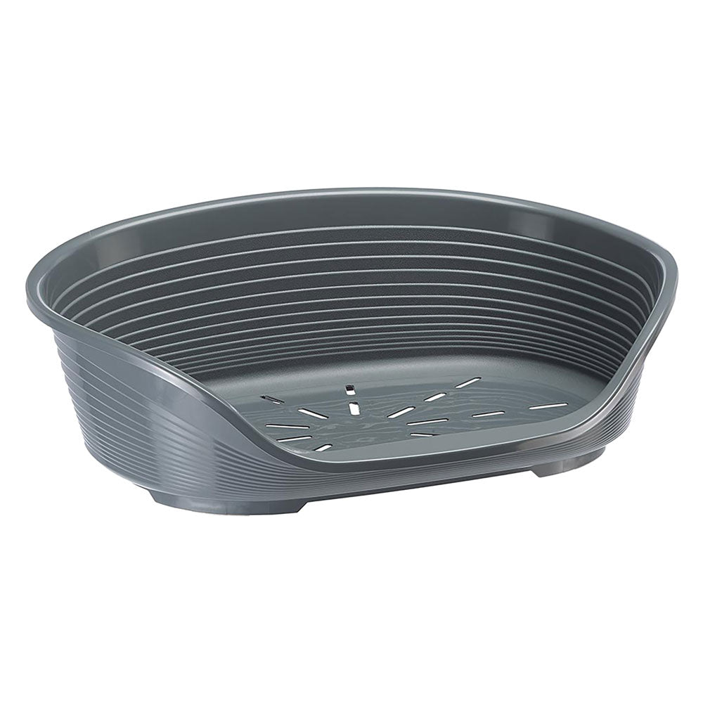 LETTINO PER ANIMALI 'SIESTA DELUXE' N.2 - cm 49 x 36 x h.17,5 / dark grey  - FERPLAST