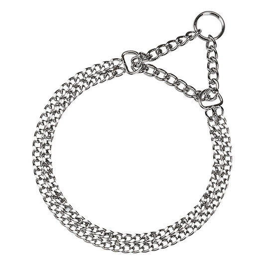 COLLARE PER CANE SEMI STRANGOLO 'CHROME' 'CSS5570'- cm 36 / 46- 3 pezzi  - FERPLAST