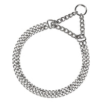 COLLARE PER CANE SEMI STRANGOLO 'CHROME' 'CSS5624'- cm 48 / 56- 3 pezzi  - FERPLAST