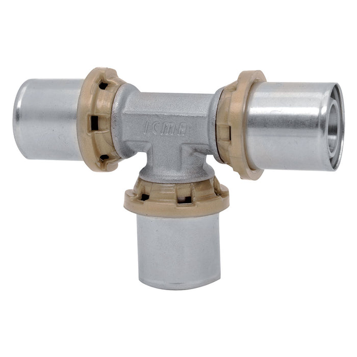 RACCORDO A PRESSARE A 'T' 'ART. 406' 16 x 16 x 16- 10 pezzi  - ICMA