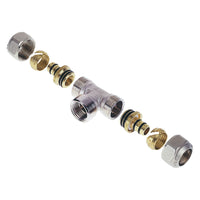 RACCORDO A STRINGERE A 'T' FEMMINA 'ART. 538 / 548' 'art.538' - 16 x 1/2 x 16  - ICMA