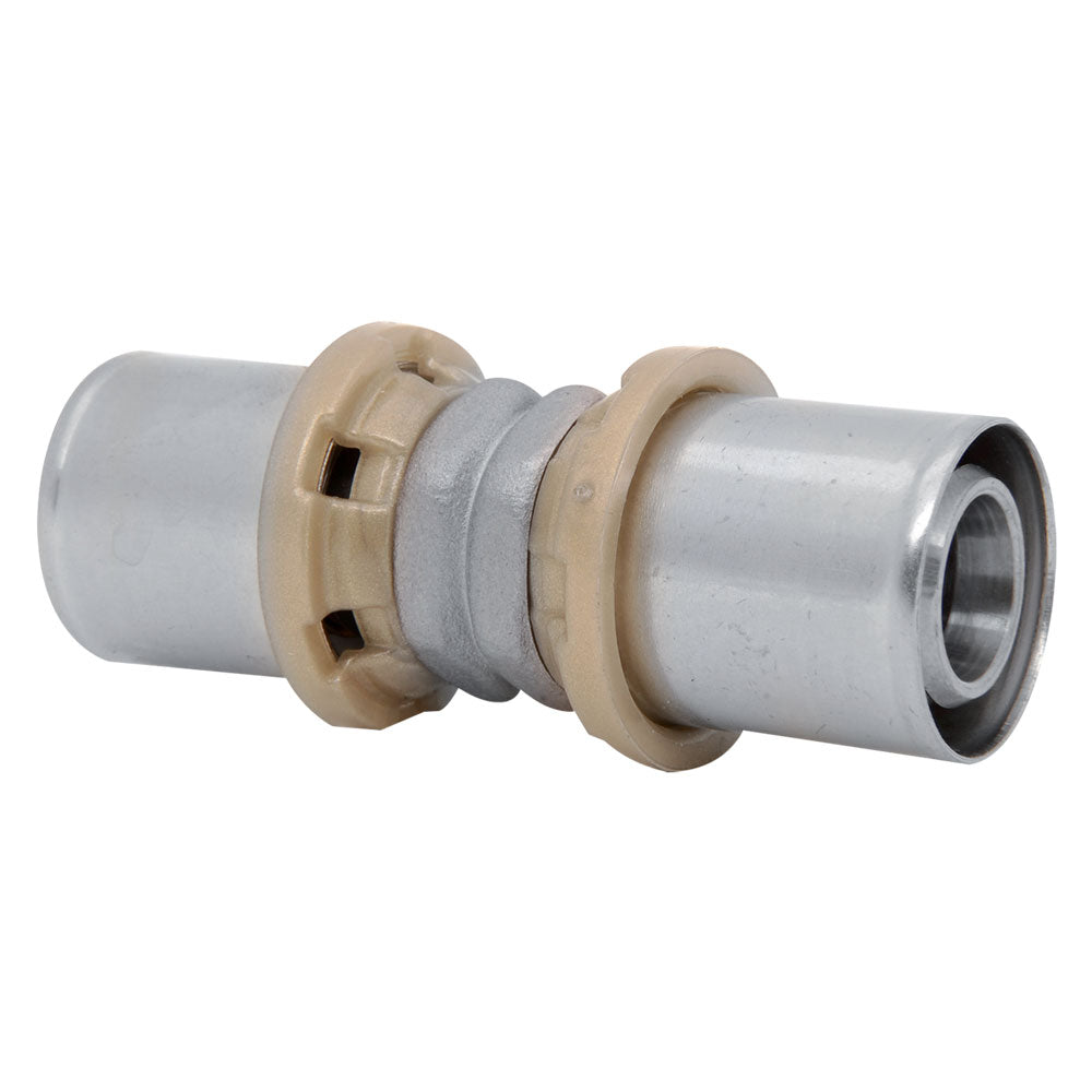 RACCORDO A PRESSARE DIRITTO DOPPIO 'ART. 400' 20 x 20- 10 pezzi  - ICMA