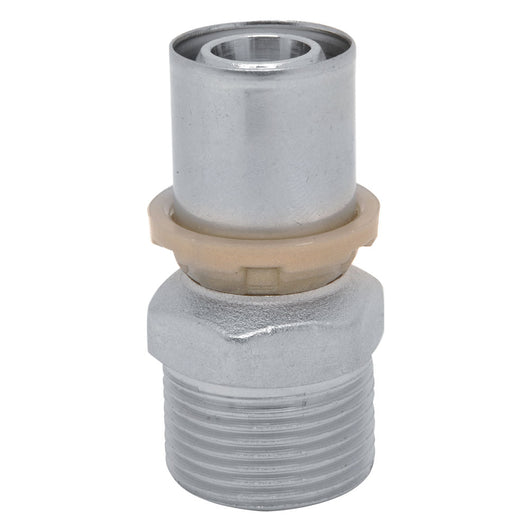 RACCORDO A PRESSARE DIRITTO 'ART. 402' 26 x 3/4 - maschio- 10 pezzi  - ICMA