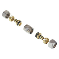 RACCORDO A STRINGERE DIRITTO DOPPIO 'ART. 530 / 540' 'art.530' - 16 x 16  - ICMA