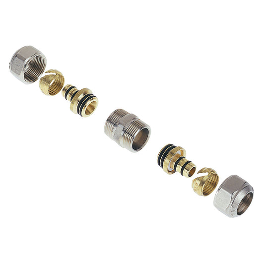 RACCORDO A STRINGERE DIRITTO DOPPIO 'ART. 530 / 540' 'art.540' - 20 x 20  - ICMA