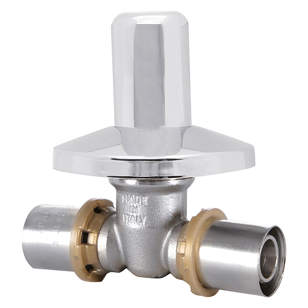 RUBINETTO A PRESSARE DA INCASSO 'ART. 409' 16 x 2  - ICMA