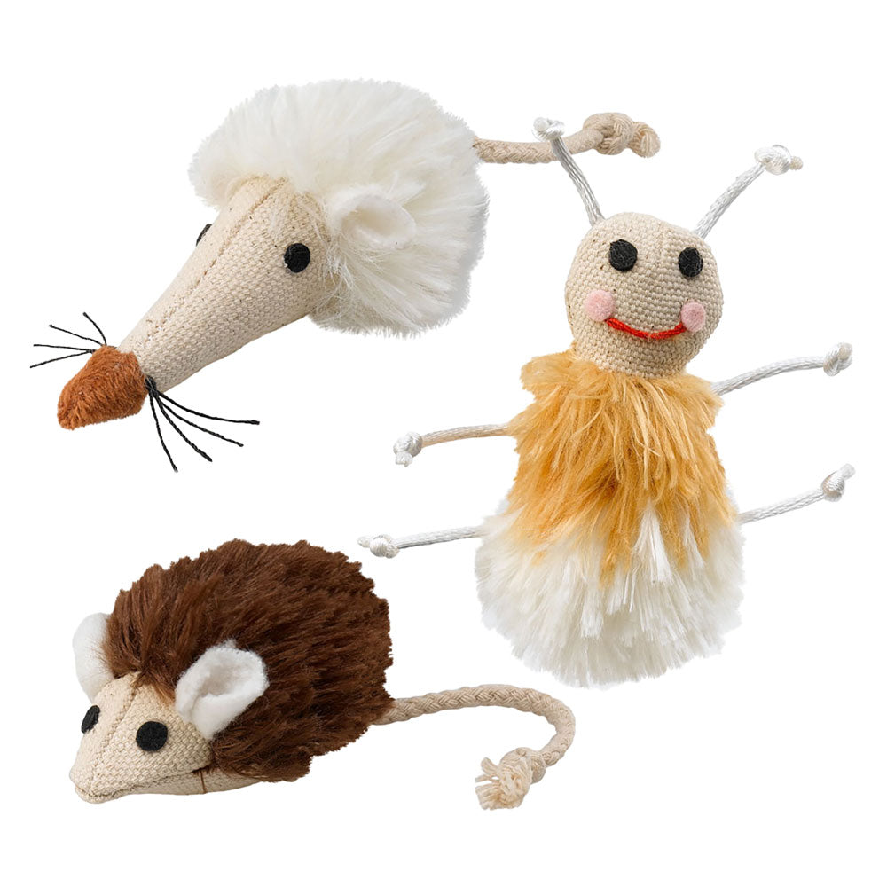 GIOCO IN PELUCHE varie fantasie- 3 pezzi  - FERPLAST