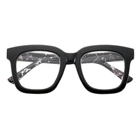 OCCHIALI PER LETTURA MODELLO 'SOUTH CAROLINA NERO MARMORIZZATO' + 2,0  - EL CHARRO