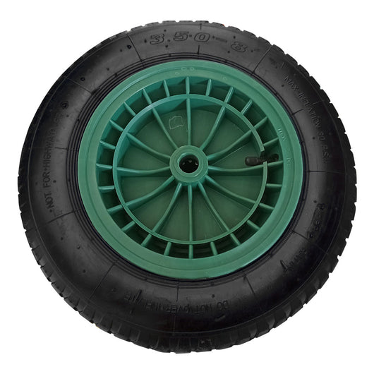 RUOTA PNEUMATICA PER CARRIOLA 'WILBY' mm. 350 x 80  - LIF