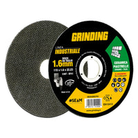 MOLA ABRASIVA PER MARMO/PIASTRELLE 'GRINDING LINEA INDUSTRIALE' ø 115 x 1,6- 10 pezzi  - GRINDING