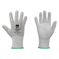 GUANTI POLIESTERE/POLIETILENE '350 HOB SPECIAL' Tg. 10 - colore grigio- 12 coppia  - NERI