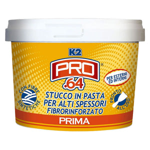 STUCCO IN PASTA FIBRORINFORZATO ALTI SPESSORI kg. 1 - barattolo  - K2