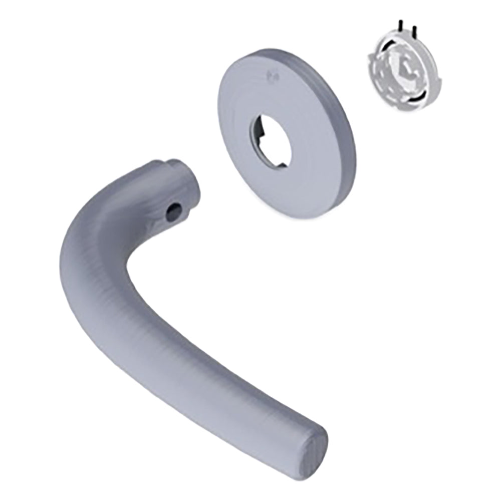 MANIGLIA PORTA BLINDATA 'TIZIANA' ottone lucido  - SECUREMME