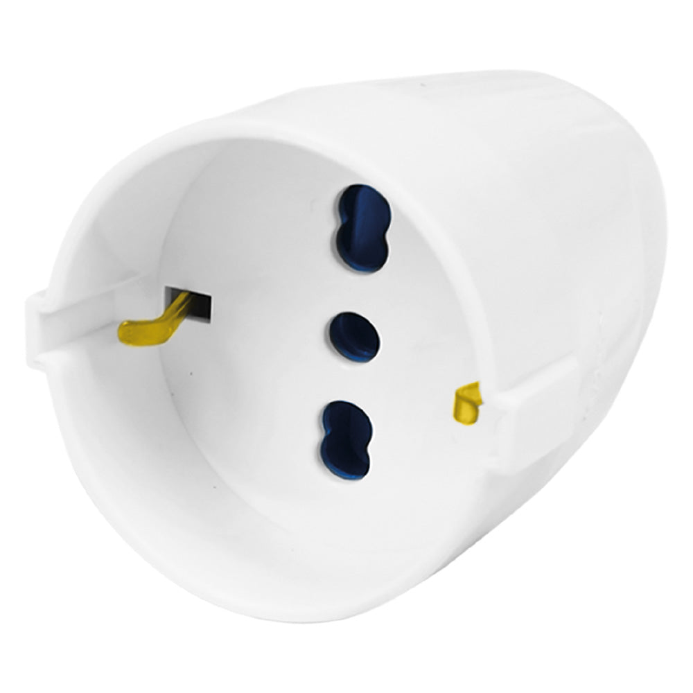 PRESA VOLANTE 'SCHUKO' art.CE36B - (scatola appendibile)  - NOVAITALIA