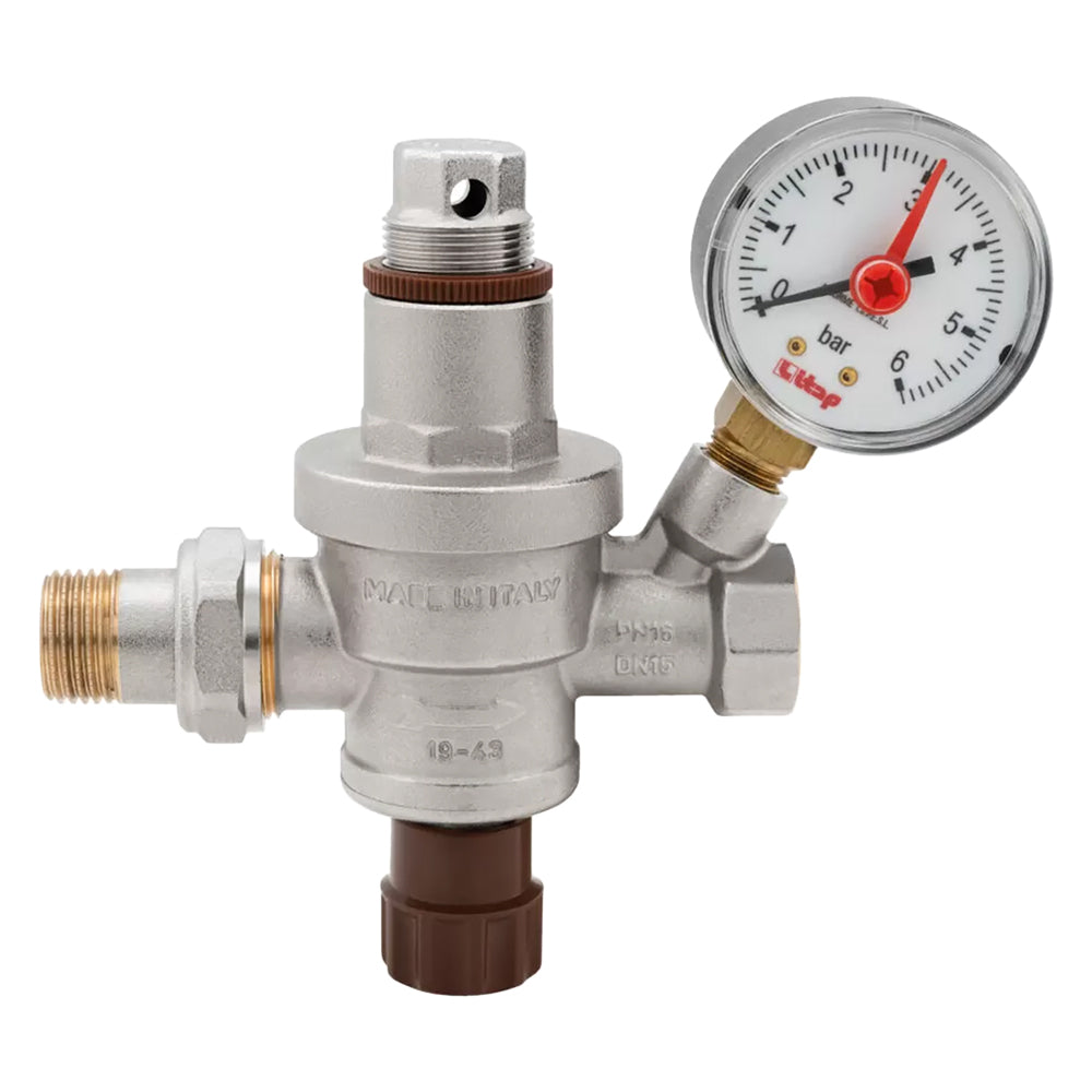 GRUPPO AUTOMATICO DI RIEMPIMENTO CON MANOMETRO 1/2  - ITAP